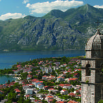“Crkva Gospa od Zdravlja” church, Kotor bay, Montenegro.