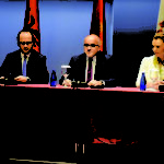 Srgjan Darmanoviq – Ditmir Bushati – Marija Pejcinoviq Buriq – takimi ne Budva 20 07 2018 a