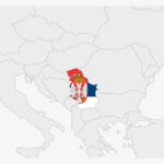 serbia-map-highlighted-in-serbia-flag-colors-vector